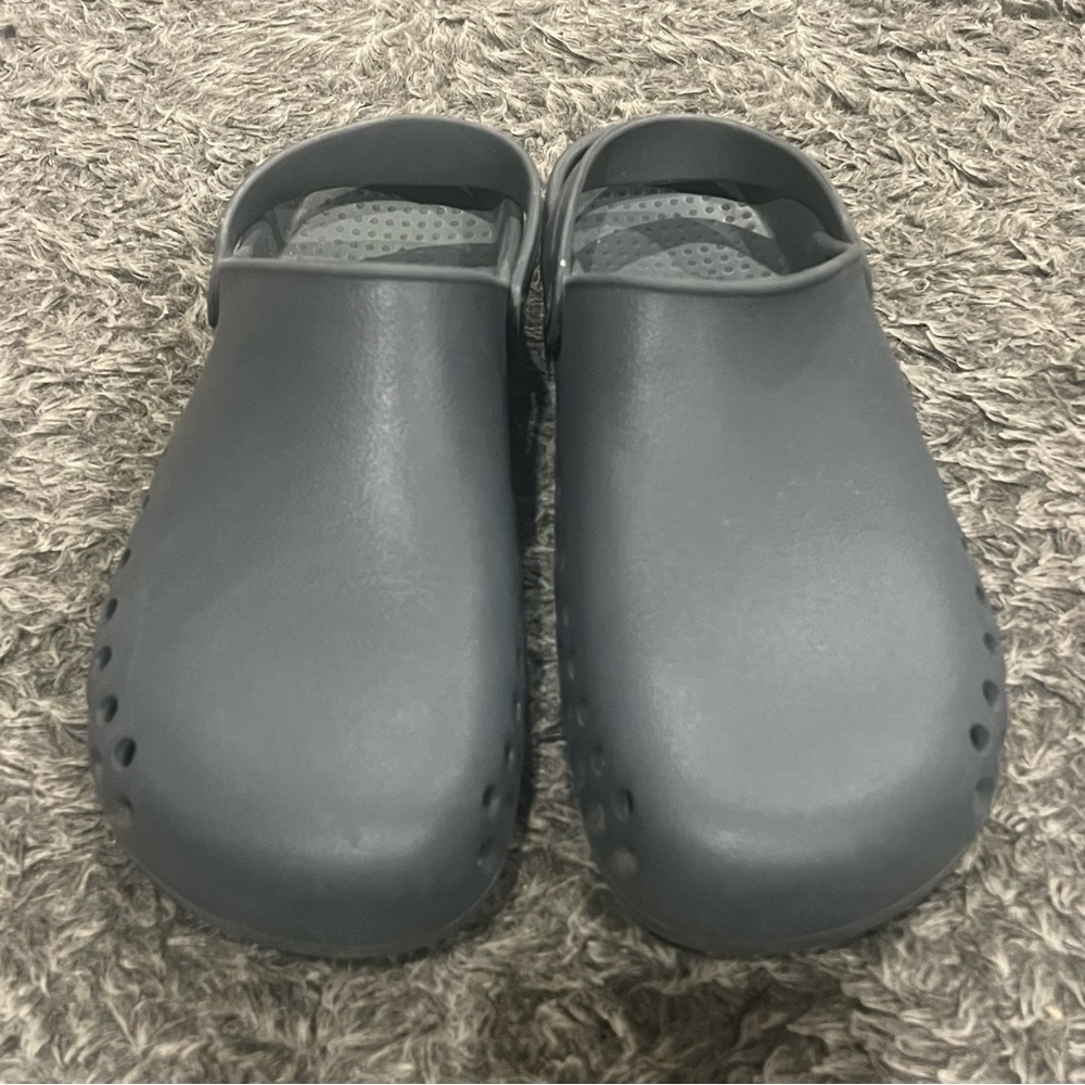 Sling Back Clog Shoes, Classic Slip On Rubber Mule Black Size 45